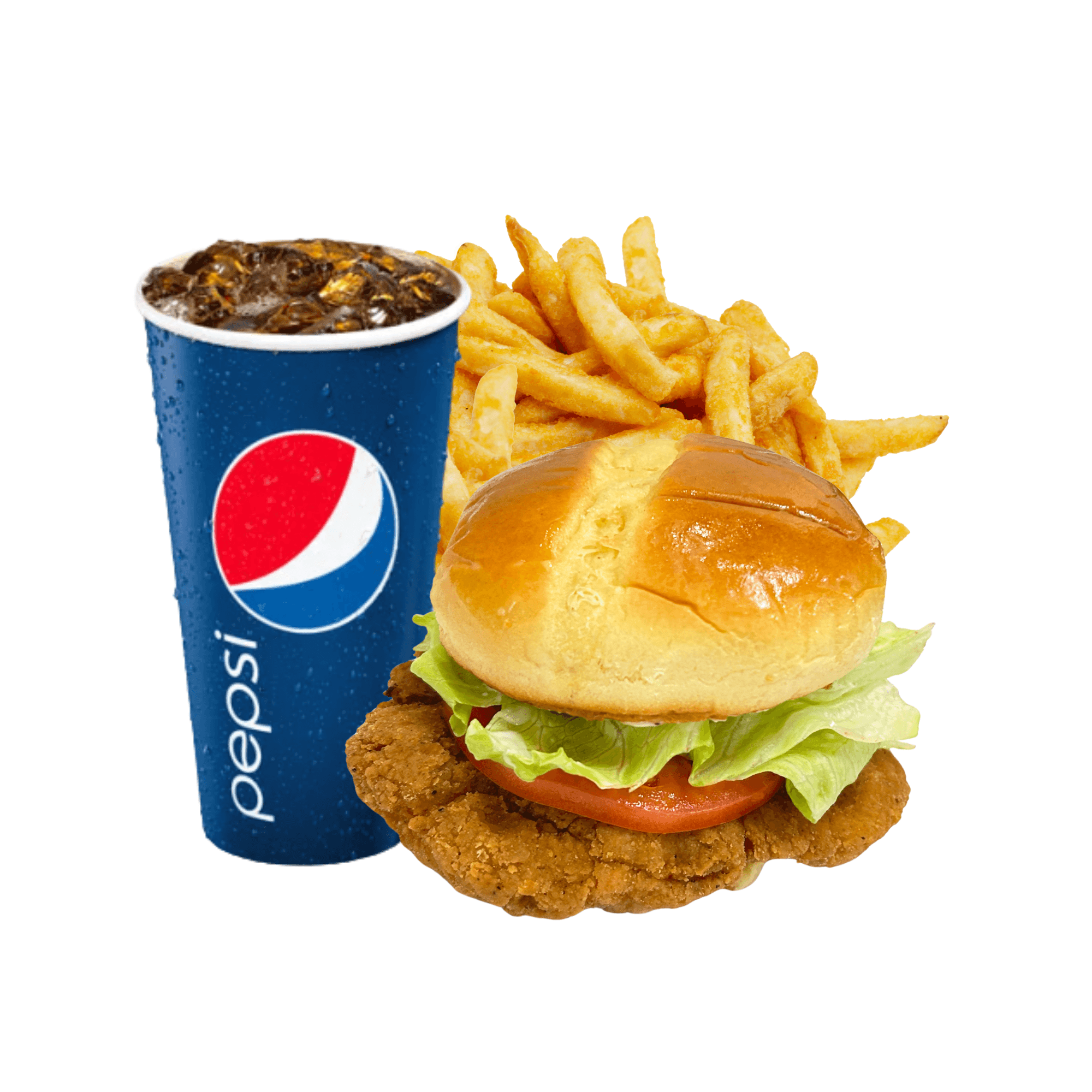 #15 Fried Chicken Sandwich Combo