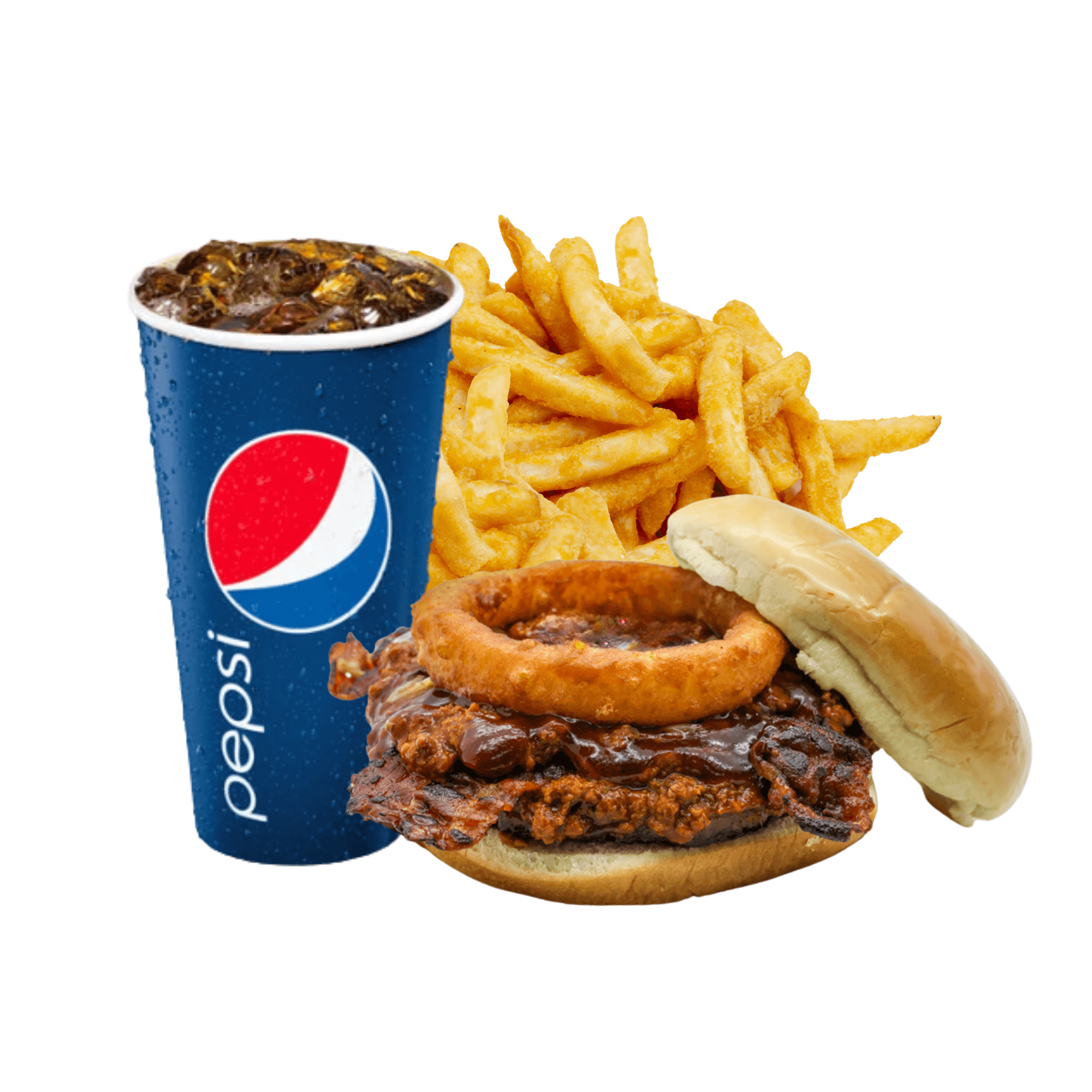 #13 Southwest Burger Combo
